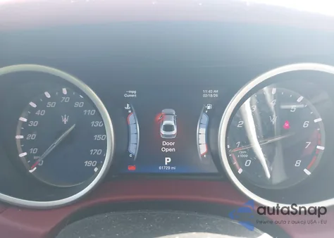 2015 Maserati Ghibli S Q4 z USA, uszkodzony, nr VIN ZAM57RTA2F1134078